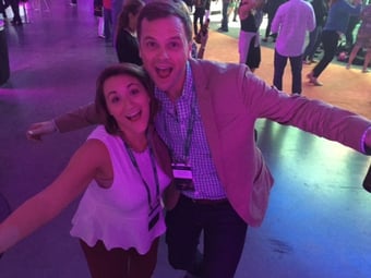 Winston and Chelsea at INBOUND15